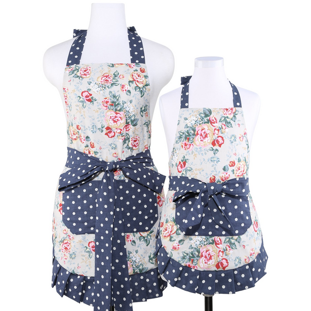 NEOVIVA Kitchen Linen Set for Kid Boys, Cute Kids Apron and Child Oven